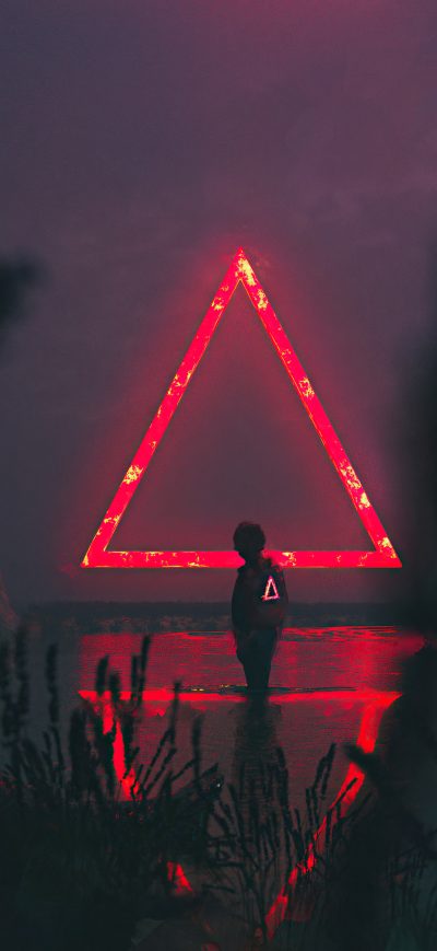 Fond d'écran iPhone Traveller Pyramid Universe