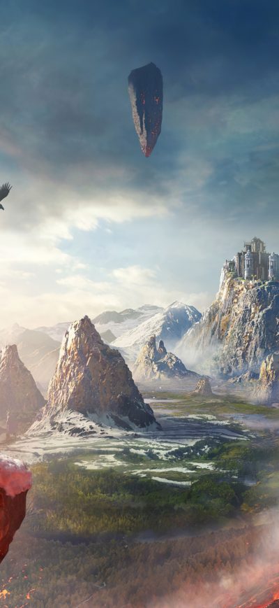 Fond d'écran iPhone Assassins Creed Valhalla Dawn Of Ragnarok