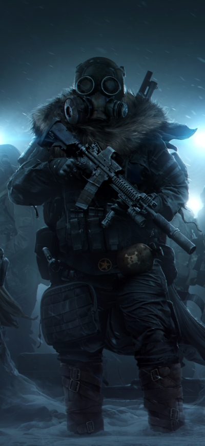 Fond d'écran iPhone Wasteland 3 Snow Rangers