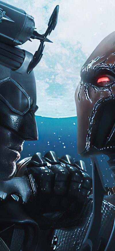 Fond d'écran iPhone Batman Vs Deathstroke 4k