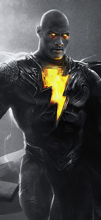 Fond d'écran iPhone Rock Black Adam 4k 2021