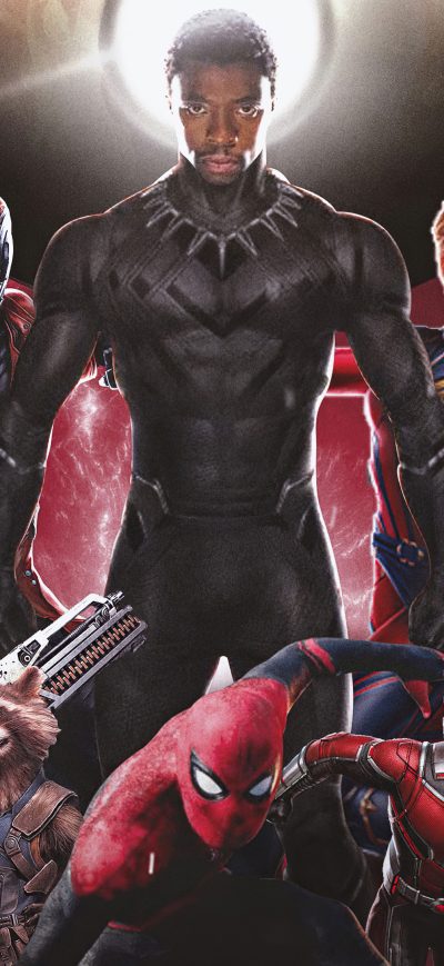 Fond d'écran iPhone Black Panther 2022 4k