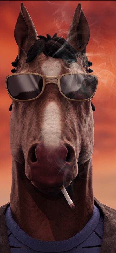 Fond d'écran iPhone Badass Bojack Horseman