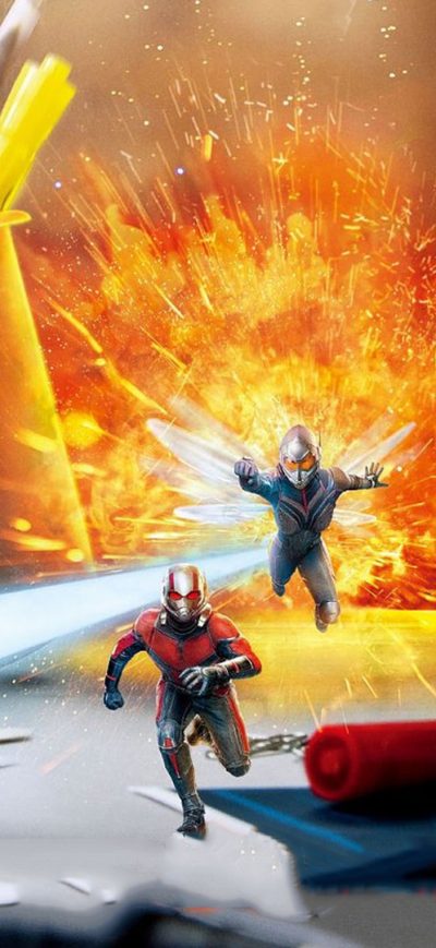 Fond d'écran iPhone Ant Man And The Wasp Poster 2018