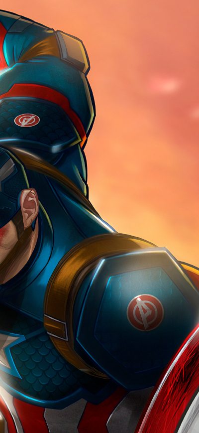 Fond d'écran iPhone Captain America Mjolnir Art Hd