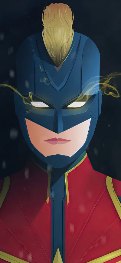 Fond d'écran iPhone Captain Marvel New 2020
