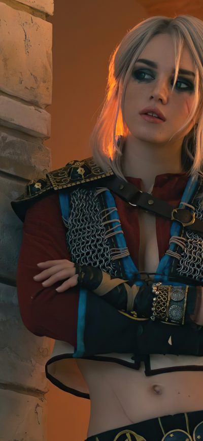 Fond d'écran iPhone Ciri The Witcher Cosplay By Shirogane Sama 4k