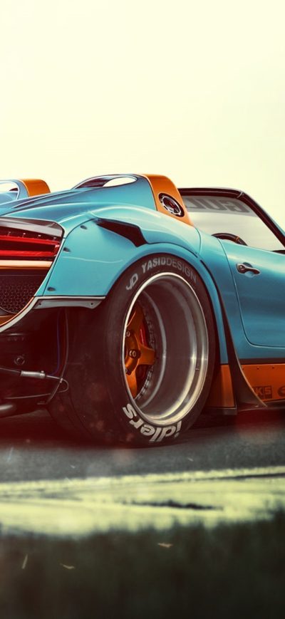 Fond d'écran Porsche Fan Art sur iPhone