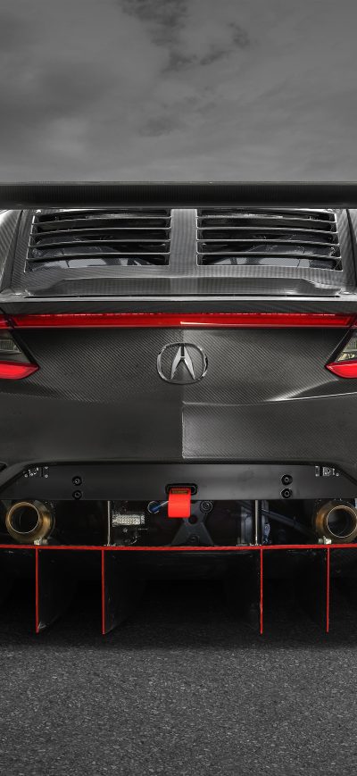 Fond d'écran iPhone Acura NSX GT3 Evo 2019 Rear