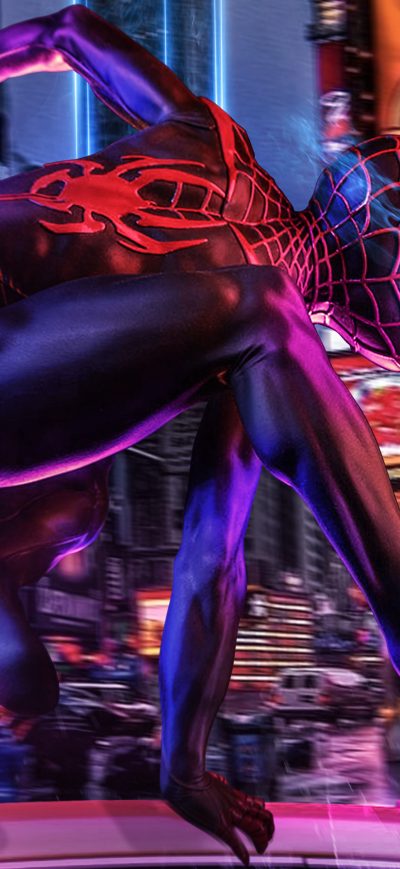 Fond d'écran iPhone SpiderMan Into The Spider Verse Movie 4k Art