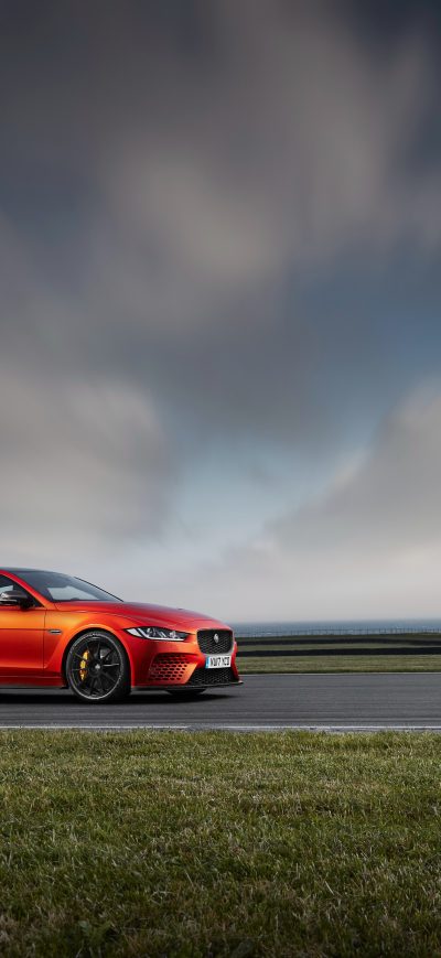 Fond d'écran iPhone Jaguar XE SV Project 8 2018 4k