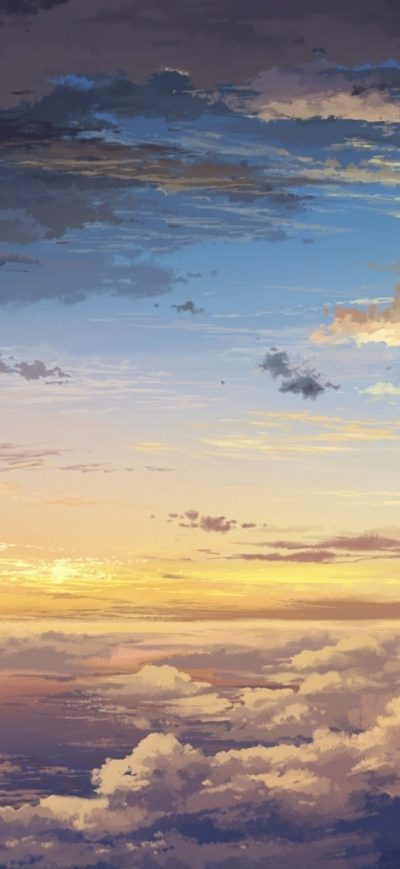 Fond d'écran iPhone Sea Of Clouds Painting