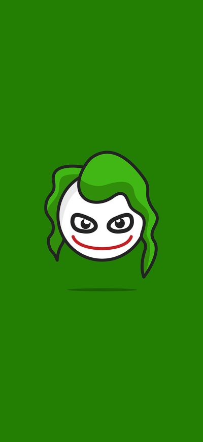 Fond d'écran Joker Illustrator sur iPhone