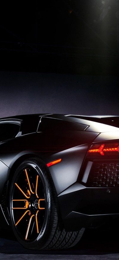 Fond d'écran iPhone Lamborghini Black