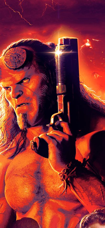 Fond d'écran iPhone Hellboy China Poster