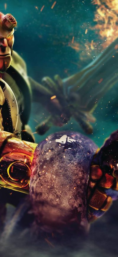 Fond d'écran iPhone Art Hellboy New