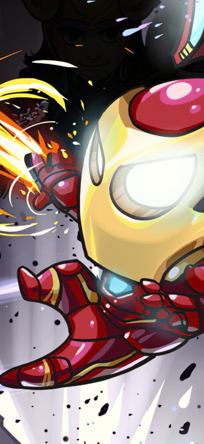 Fond d'écran iPhone Iron Man Little Art