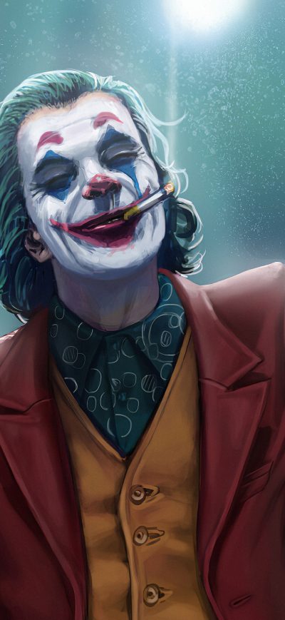 Fond d'écran Joker Laughing sur iPhone