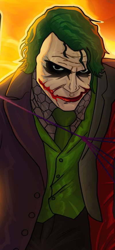Fond d'écran iPhone Joker With Bomb And Card