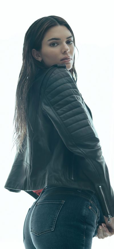 Fond d'écran iPhone 2023 Kendall Jenner Own Denim Fall 5k