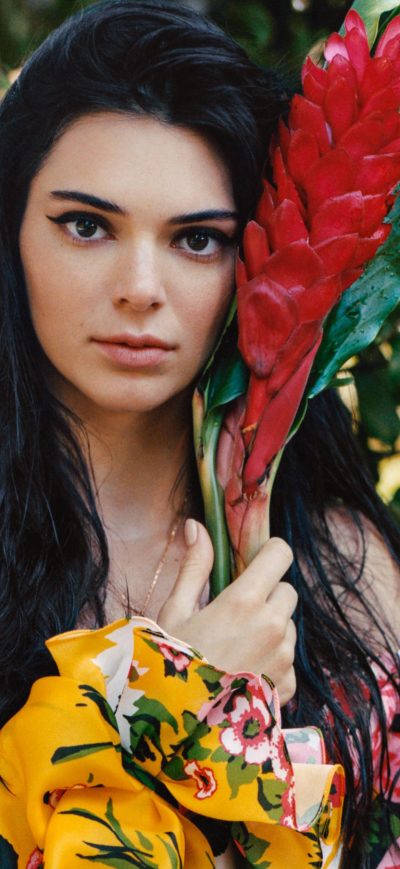 Fond d'écran iPhone 4k Kendall Jenner Vogue