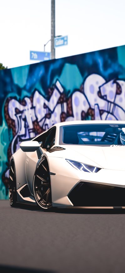 Fond d'écran iPhone 8k Vorsteiner Lamborghini Huracan 2019