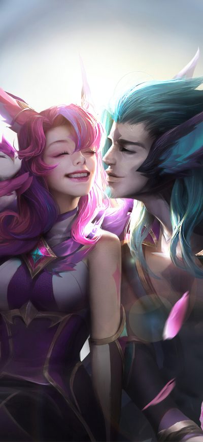 Fond d'écran iPhone Star Guardian Xayah And Rakan 4k