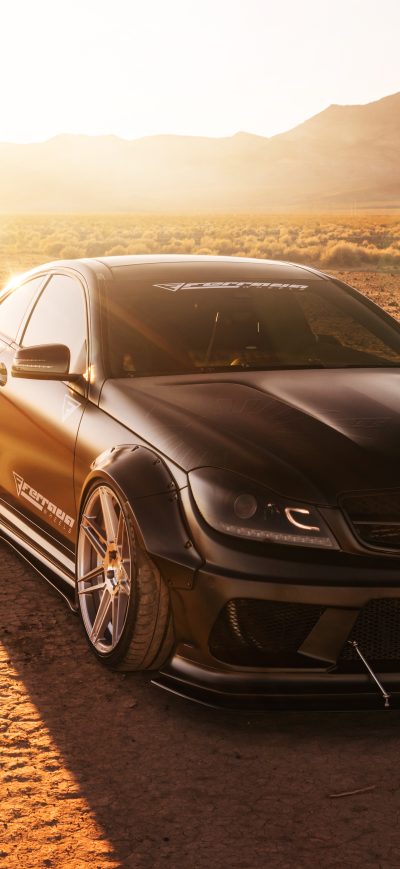 Fond d'écran iPhone Ferrada LW Matte Mercedes 2 8k
