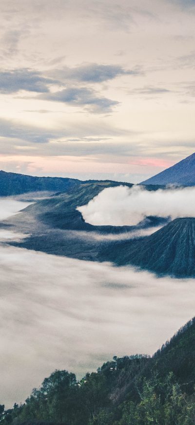 Fond d'écran iPhone Mount Bromo East Java Indonesia 4k