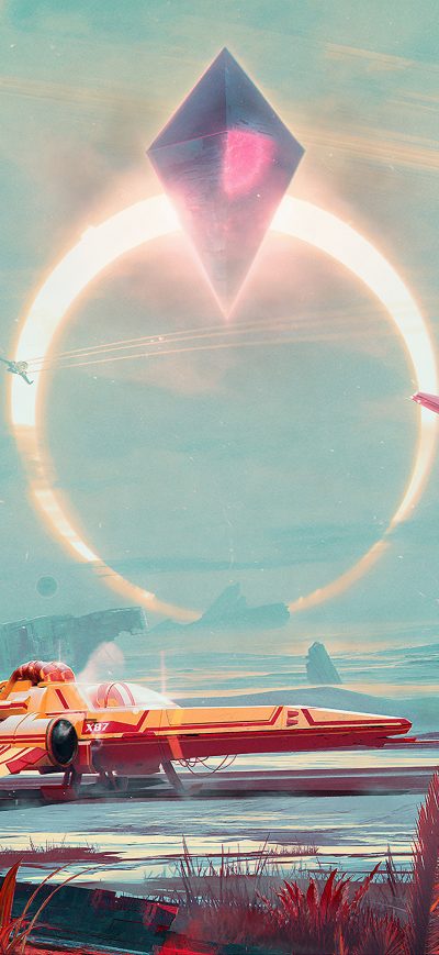 Fond d'écran iPhone No Mans Sky 2019 Art 4k