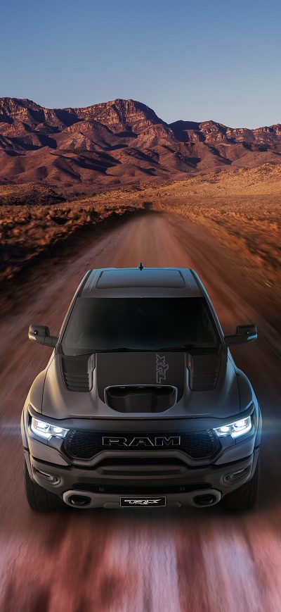 Fond d'écran iPhone 2022 Ram 1500 TRX 4k