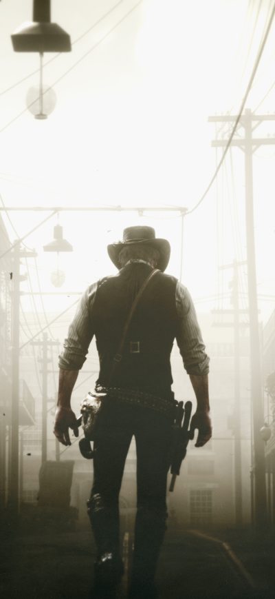 Fond d'écran iPhone Arthur Mogan Red Dead Redemption 2 4k
