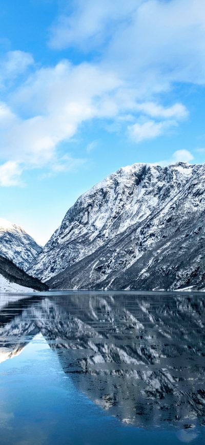 Fond d'écran iPhone Norway Rivers 4k