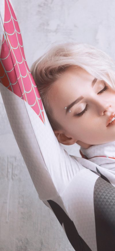 Fond d'écran iPhone Spider Gwen Shirogane Sama Cosplay