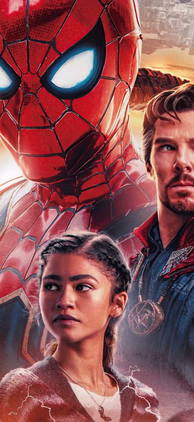Fond d'écran iPhone Spider Man No Way Home 8k