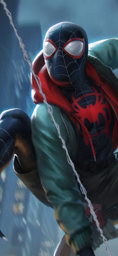 Fond d'écran iPhone Spiderman 4k Miles