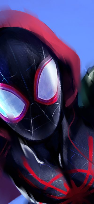 Fond d'écran iPhone Spiderman Miles 4k 2020