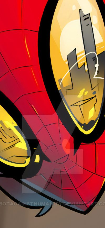 Fond d'écran iPhone Spiderman Digital Fanart