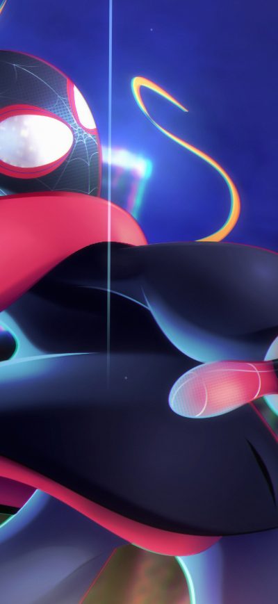 Fond d'écran iPhone Miles Morales 4k Art New