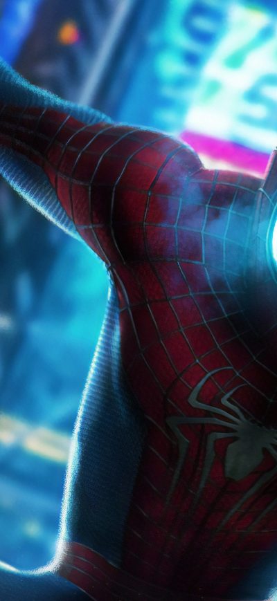Fond d'écran iPhone Spiderman Blue Eyes
