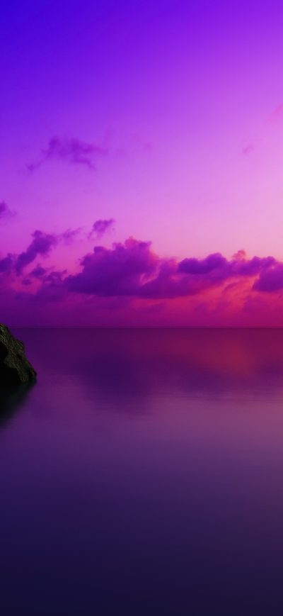 Fond d'écran iPhone Maldivian Sunset 4K