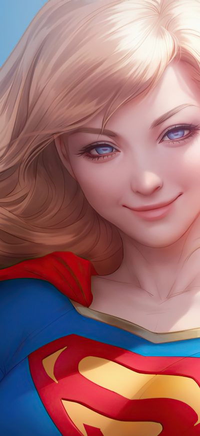 Fond d'écran iPhone Supergirl With Cat