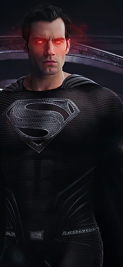 Fond d'écran iPhone Black Superman Suit 4k