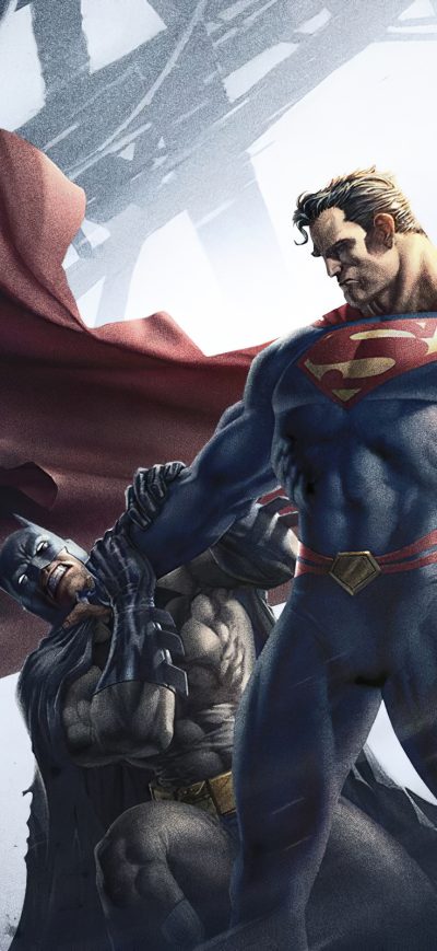 Fond d'écran iPhone Superman Killing Batman