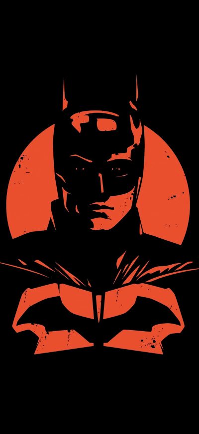 Fond d'écran iPhone The Batman 2021 Minimalism 4k