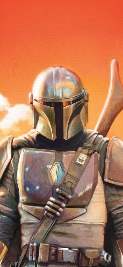 Fond d'écran iPhone Disney The Mandalorian Tv Series 2020