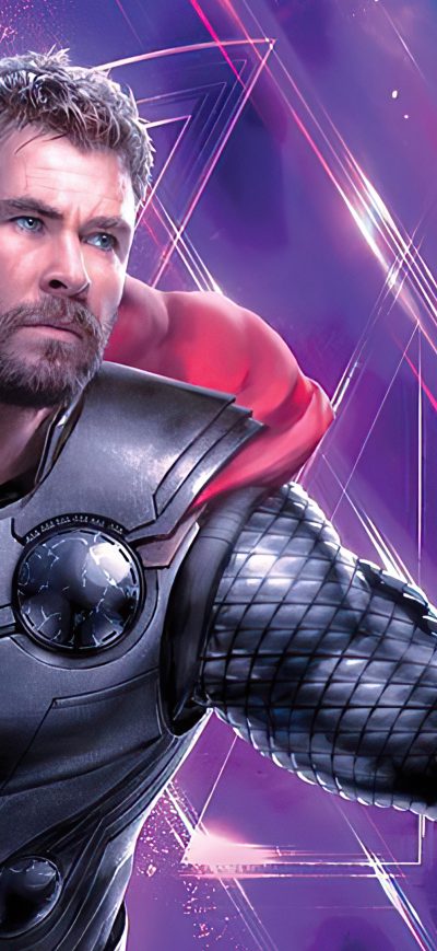 Fond d'écran iPhone Thor Avengers 4k