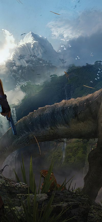 Fond d'écran iPhone Tomb Raider Lara Croft