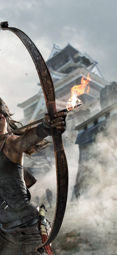 Fond d'écran iPhone Tomb Raider Definitive Edition 10k