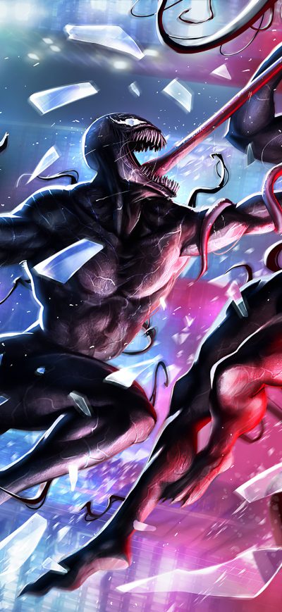 Fond d'écran iPhone Venom Vs Carnage 4k